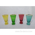 custom flag cactus shape colored vodka shot glasses